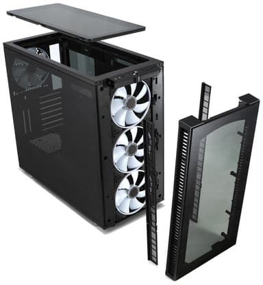 Fractal Design Vision S2 PC kabinet (RGB/hærdet glas)