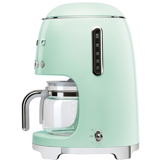 Smeg 50 s Style kaffemaskine DCF02PGEU (pastelgrøn)