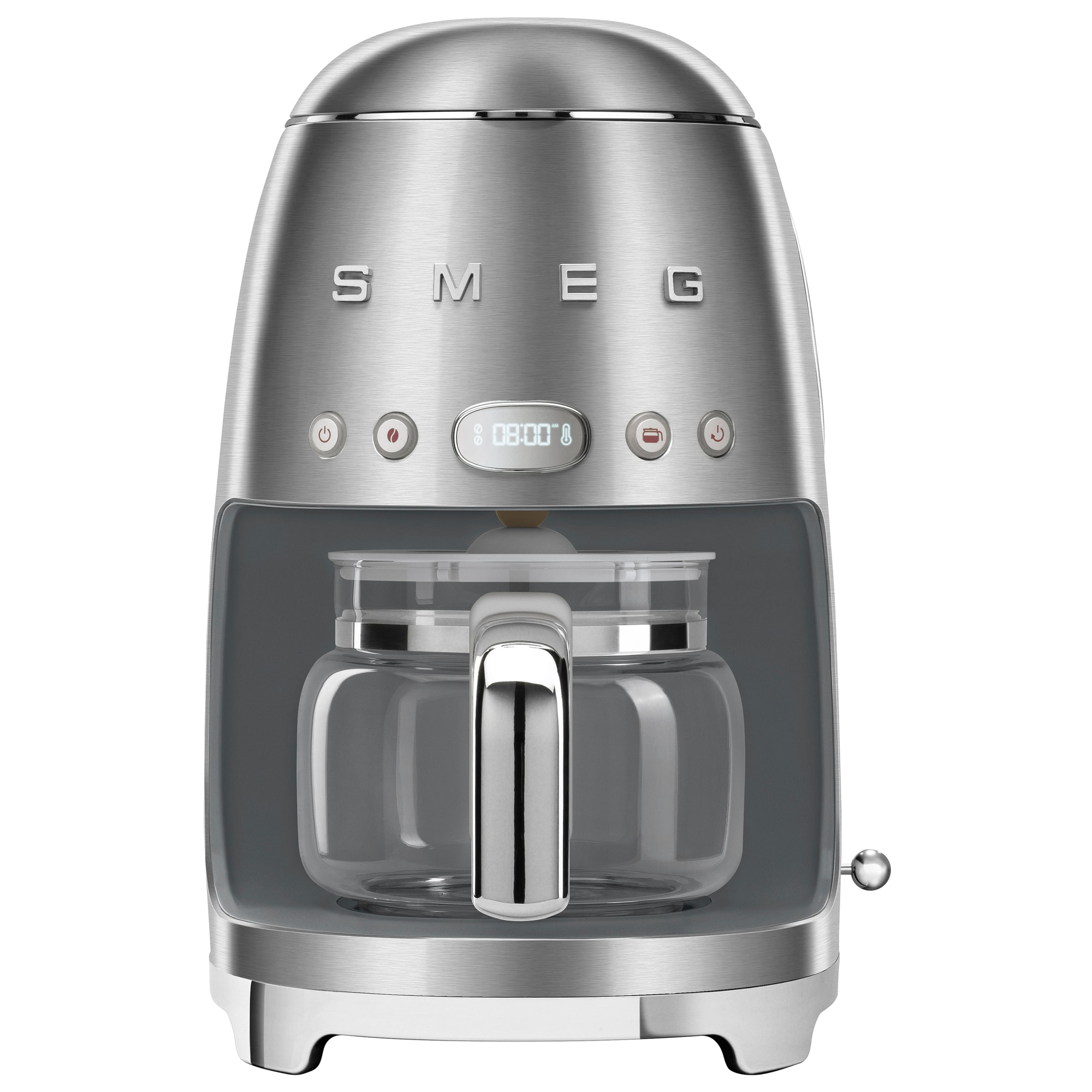 Smeg 50 s Style kaffemaskine DCF02SSEU (stål)