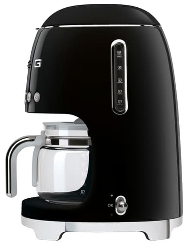 Smeg 50 s Style kaffemaskine DCF02BLEU (sort)