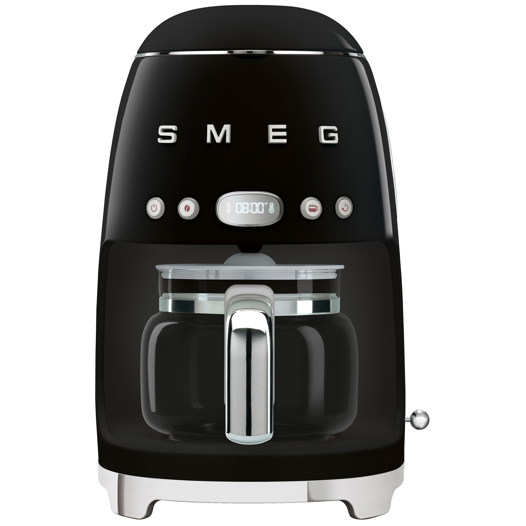 Smeg 50 s Style kaffemaskine DCF02BLEU (sort)