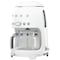 Smeg 50 s Style kaffemaskine DCF02WHEU (hvid)