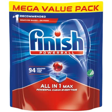 Osta astianpesukone, saat -10% Finish All In One Powerball konetiskitableteista (tuotekoodi 25549)