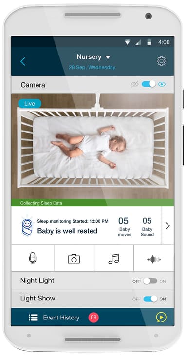 Motorola Halo Plus babymonitor MBP944