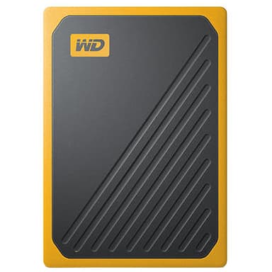 WD My Passport GO bærbar SSD 1 TB (sort/blå)