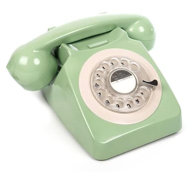 GPO 746 Retro Drejeskivetelefon - Grøn