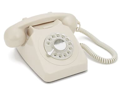 GPO 746 Retro Telefon - Ibenholt