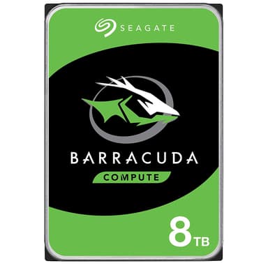 Seagate BarraCuda 3,5" intern HDD (8 TB)