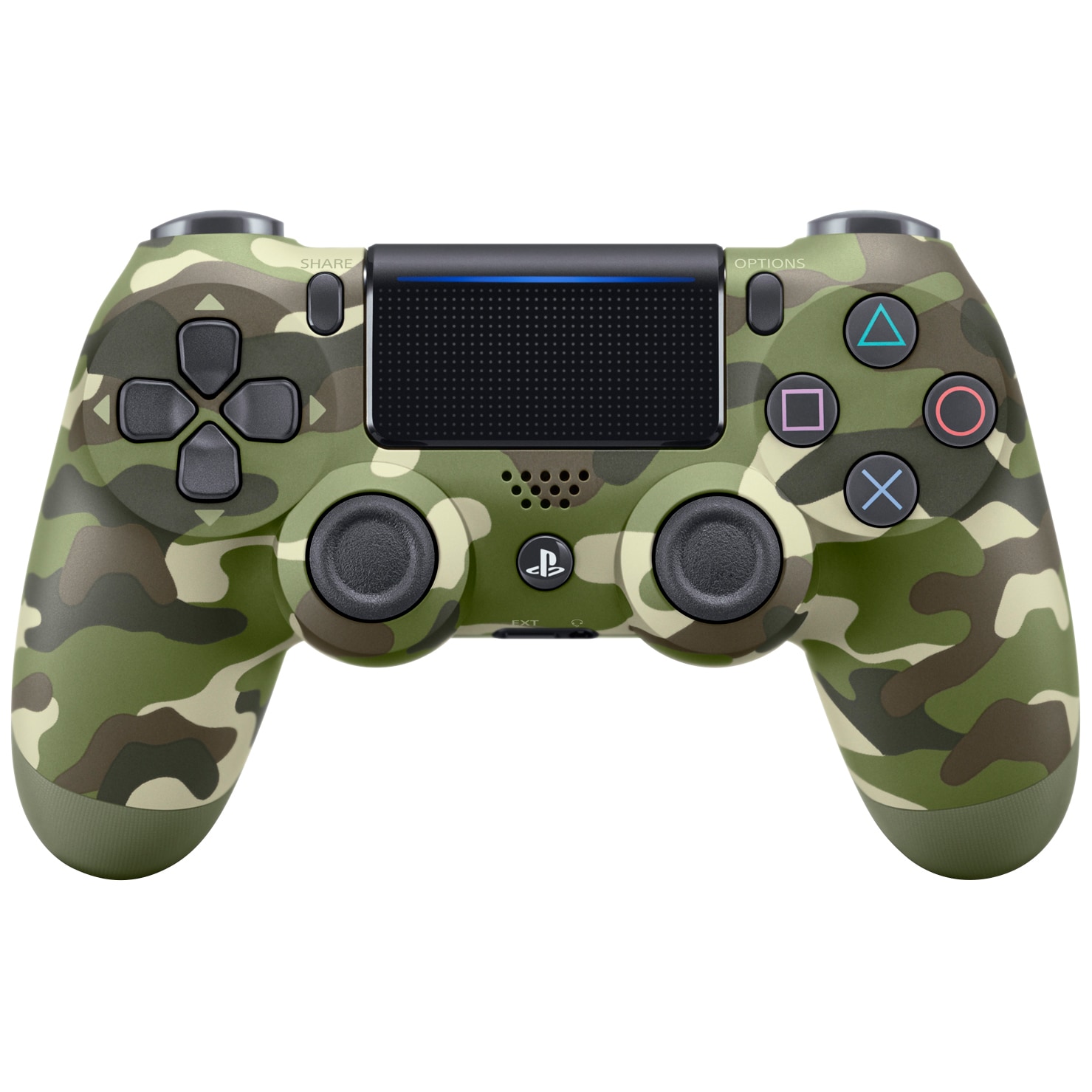 Uregelmæssigheder kubiske Fortov PS4 DualShock 4 v2 trådløs controller (green camouflage) | Elgiganten