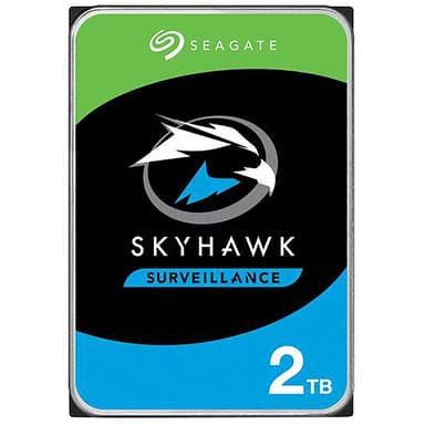 Seagate SkyHawk 3,5" intern HDD til overvågning (2 TB)