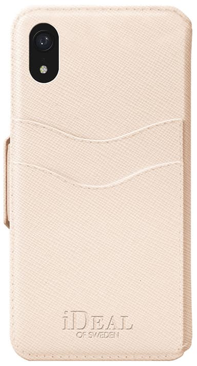 iDeal cover med pung til Apple iPhone XR (beige)