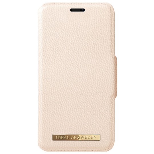 iDeal cover med tegnebog til Apple iPhone X/Xs (beige)