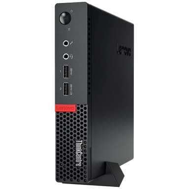 Lenovo ThinkCentre M910q Tiny stationær mini-PC (sort)