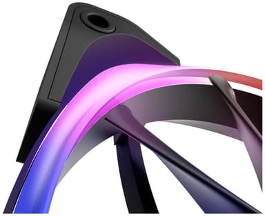 NZXT Aer RGB v2 blæser 120 mm dobbelt sæt med Hue 2 controller