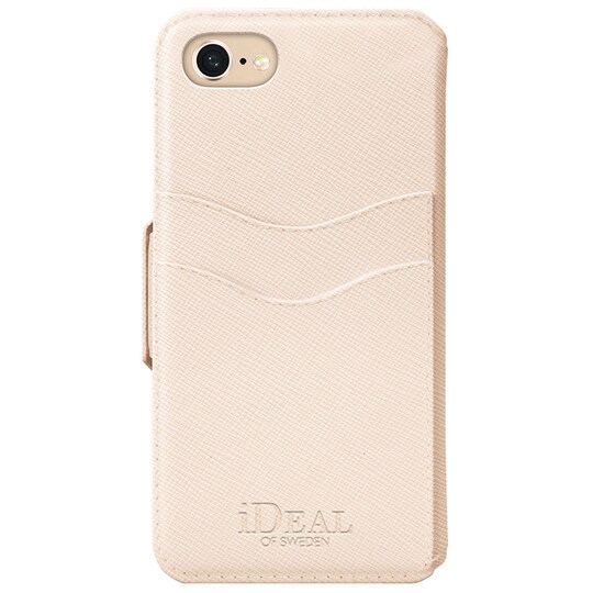 iDeal cover med tegnebog til Apple iPhone 6/6S/7/8/Gen.2/3 (beige)