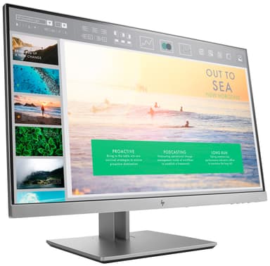 HP EliteDisplay E233 23" skærm (sølv)