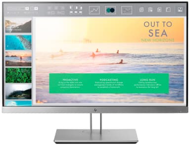 HP EliteDisplay E233 23" skærm (sølv)