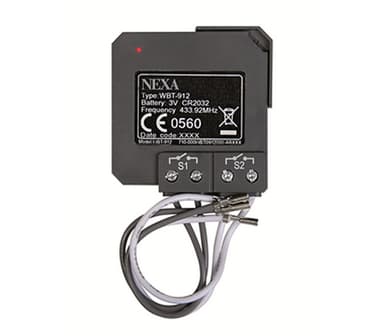 WBT-912 2-kanals forsænket sender