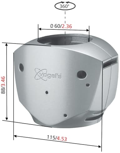 Vogels pro PFA 9030 dreje/tilt-enhed til FAU-D