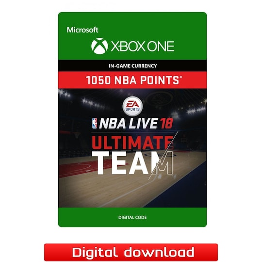 EA SPORTS NBA LIVE 18 ULTIMATE TEAM - 1050 NBA POINTS - XOne
