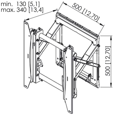 Vogel's Pro PFW 6870 Video Wall pop-out modul