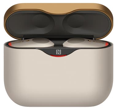 Sony trådløse in-ear høretelefoner WF-1000XM3 (sølv)
