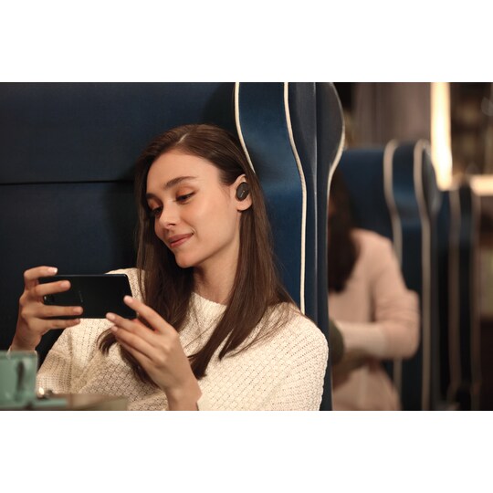 Sony trådløse in-ear høretelefoner WF-1000XM3 (sort)