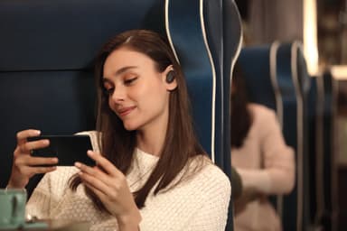 Sony trådløse in-ear høretelefoner WF-1000XM3 (sort)
