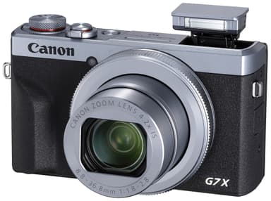 Canon PowerShot G7 X Mark III kompaktkamera (sølv)