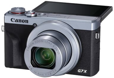 Canon PowerShot G7 X Mark III kompaktkamera (sølv)