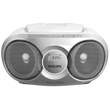 Philips CD-afspiller/FM radio AZ215S/12 (sølv)