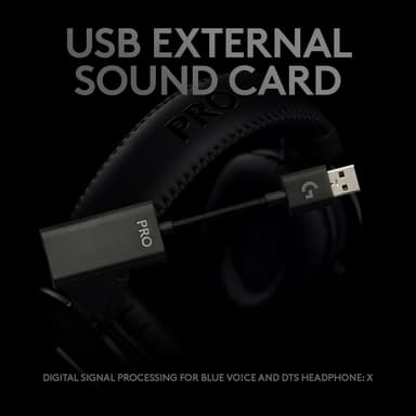logitech g pro x usb sound card
