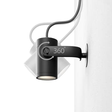 Philips Hue Lily udendørs-baseenhed med pig (sort)