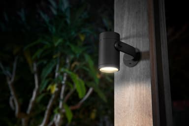 Philips Hue Lily udendørs-baseenhed med pig (sort)