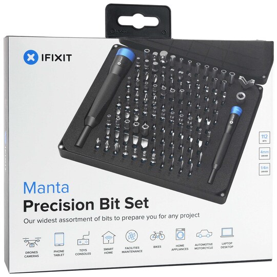 iFixit Manta 112-bit præcisionsskruetrækkersæt
