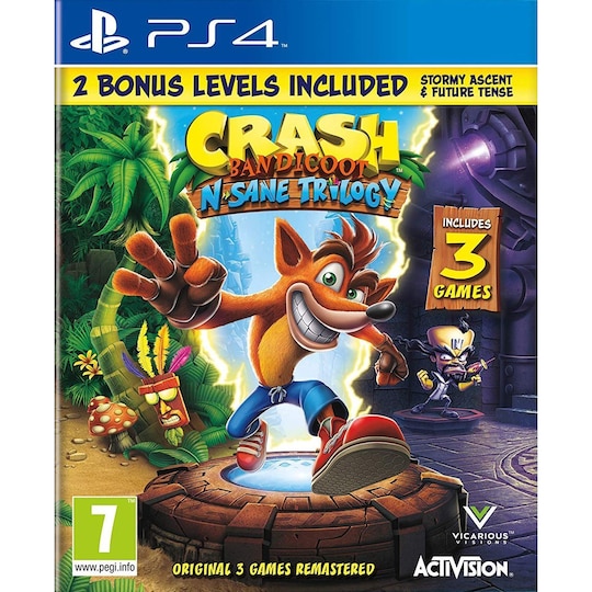 Crash Bandicoot N.Sane Trilogy 2.0 - PS4