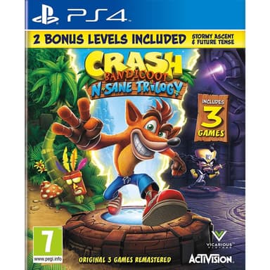 Crash Bandicoot N.Sane Trilogy 2.0 PS4 | Elgiganten