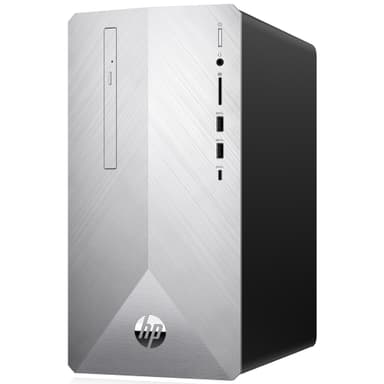 HP Pavilion 595-p0822no stationær computer (sølv)