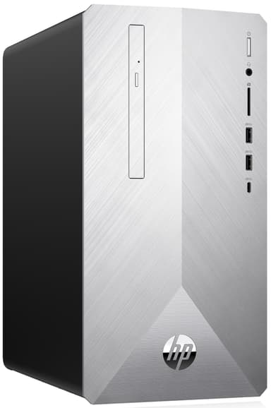 HP Pavilion 595-p0822no stationær computer (sølv)