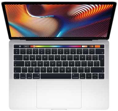 MacBook Pro 13 med Touch Bar 2019 (sølv)