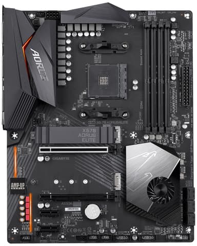 Gigabyte X570 Aorus Elite bundkort
