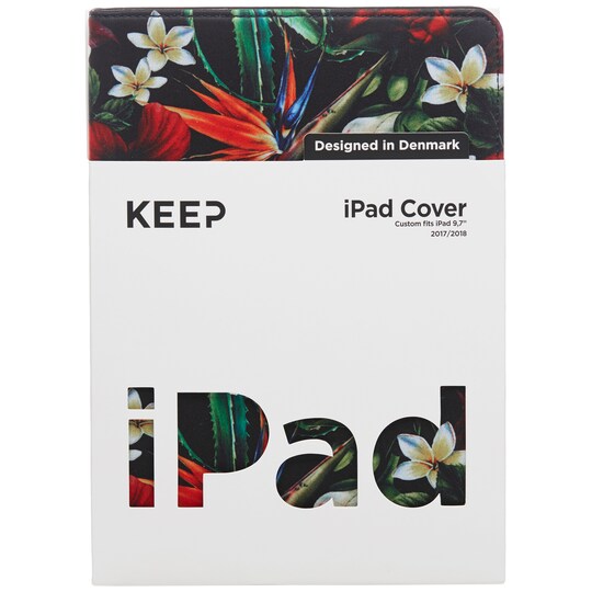 KEEP iPad 9.7" cover (tropical flower)