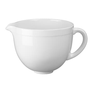 KitchenAid skål 5KSMCB5LW - hvid