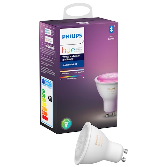 Philips Hue White and Color Ambiance LED-pære GU10