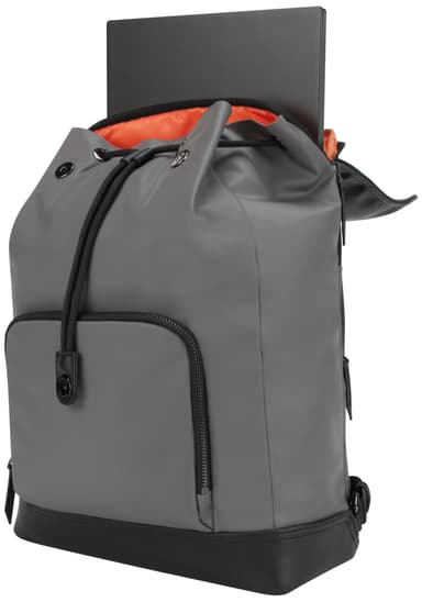 Newport Drawstring 15.6" bærbar computerrygsæk (grå)