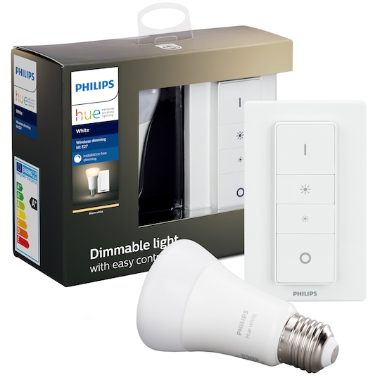 Philips Hue White trådløst lysdæmpersæt (9W E27)
