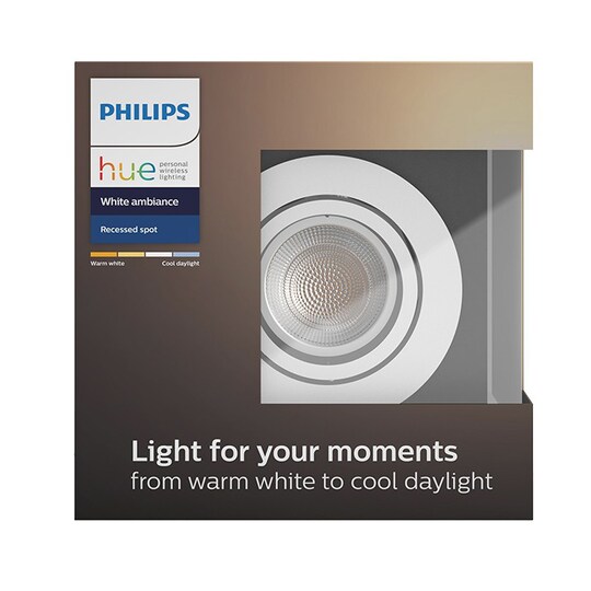 Philips Hue White ambiance Milliskin spotlight udvidelse