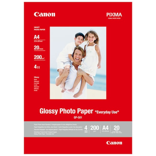 Canon glossy fotopapir GP-501 A4 (100 ark)