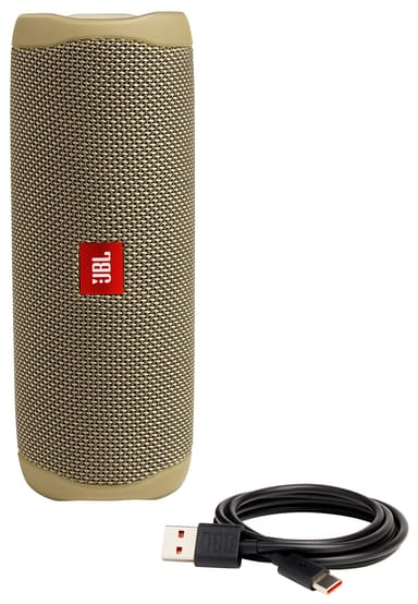 JBL Flip 5 bærbar trådløs højttaler (sand)