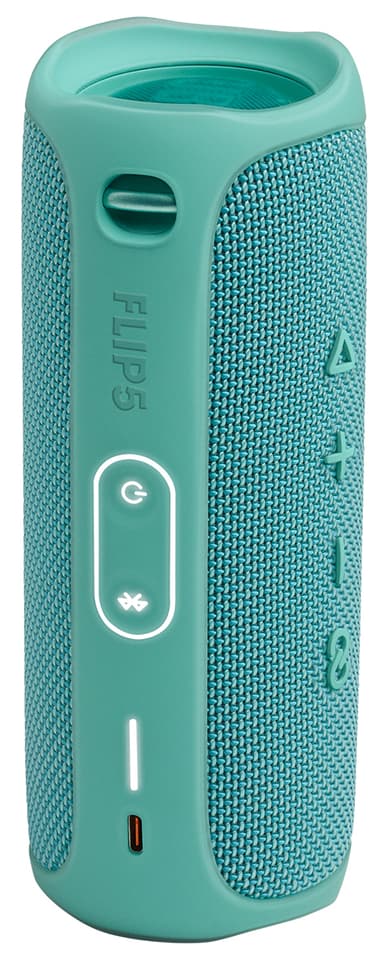 JBL Flip 5 bærbar trådløs højttaler (blågrøn)